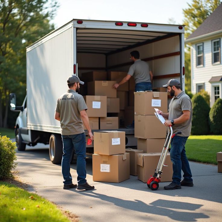 Wheat Ridge Movers team loading a truck on short notice