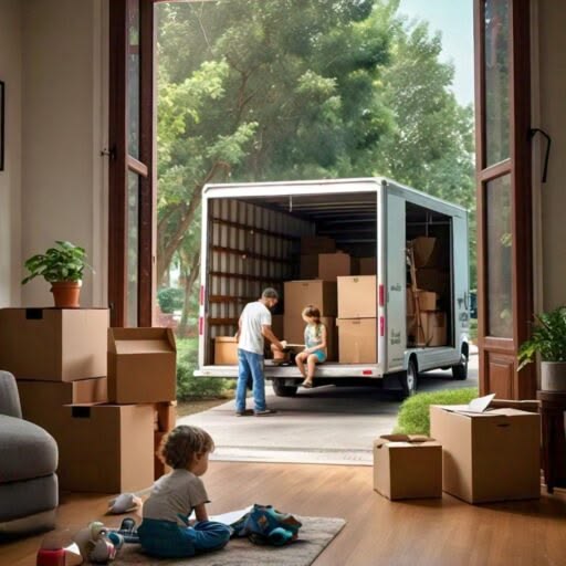 Wheat Ridge Movers crew wrapping furniture carefully during a senior move